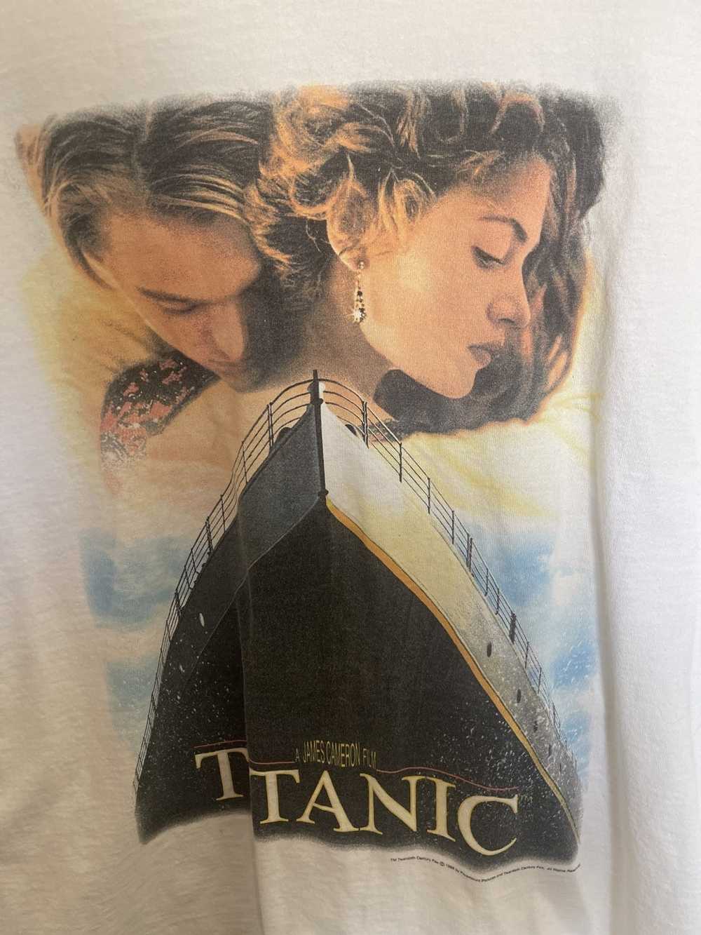 Vintage Vintage titanic t shirt - image 2