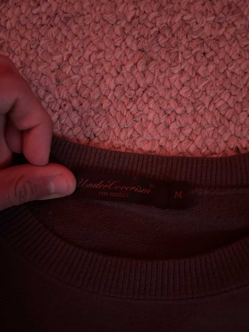 Undercover Undercover aw02 Velcro cross sweater - image 3