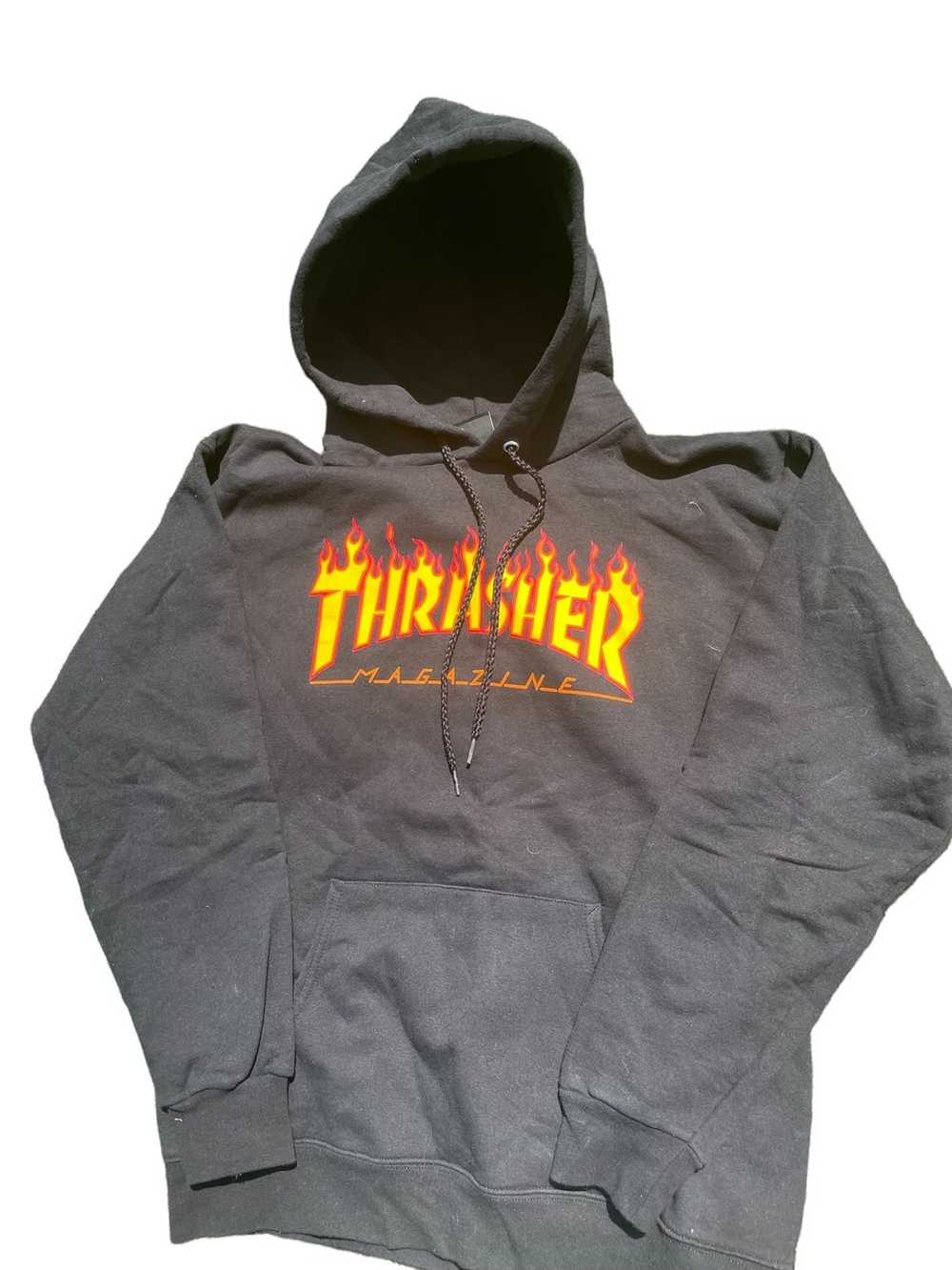 Thrasher Thrasher flame logo hoodie - image 3