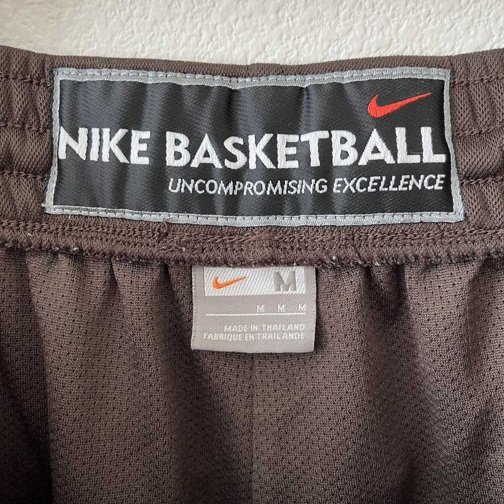 Nike Nike Air Basketball Shorts TS CJ Size M Brow… - image 6