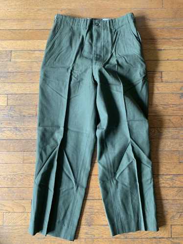 Army wool trousers - Gem