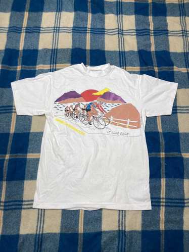 Hanes × Vintage Vintage 80s t shirt HANES beefy b… - image 1