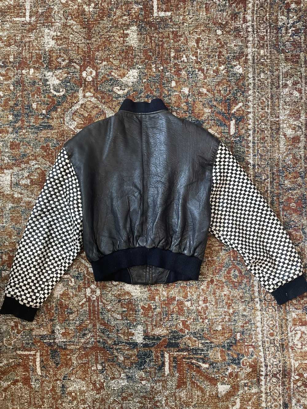 Luis Alvear Cropped black leather jacket - image 2