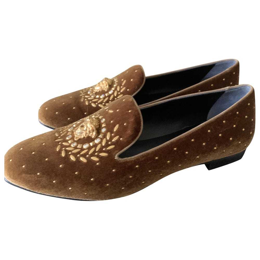 Versace Velvet flats - image 1