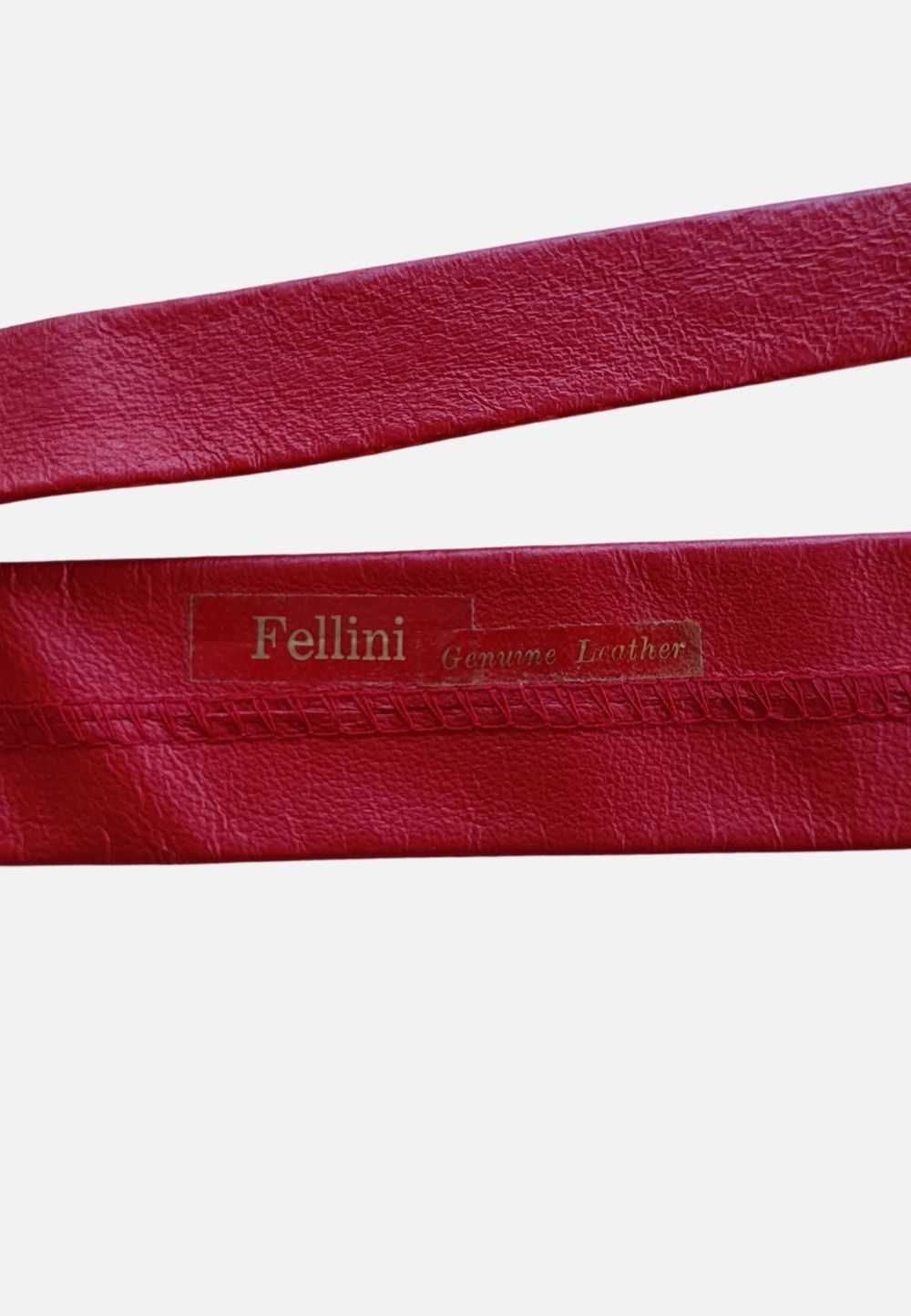 Fellini Leather Tie - image 4