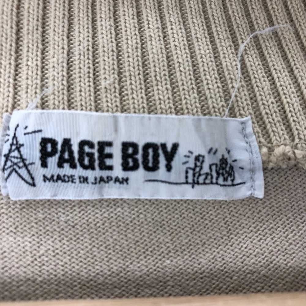 Japanese Brand × Vintage Vtg 90’ PAGE BOY Big Spe… - image 3