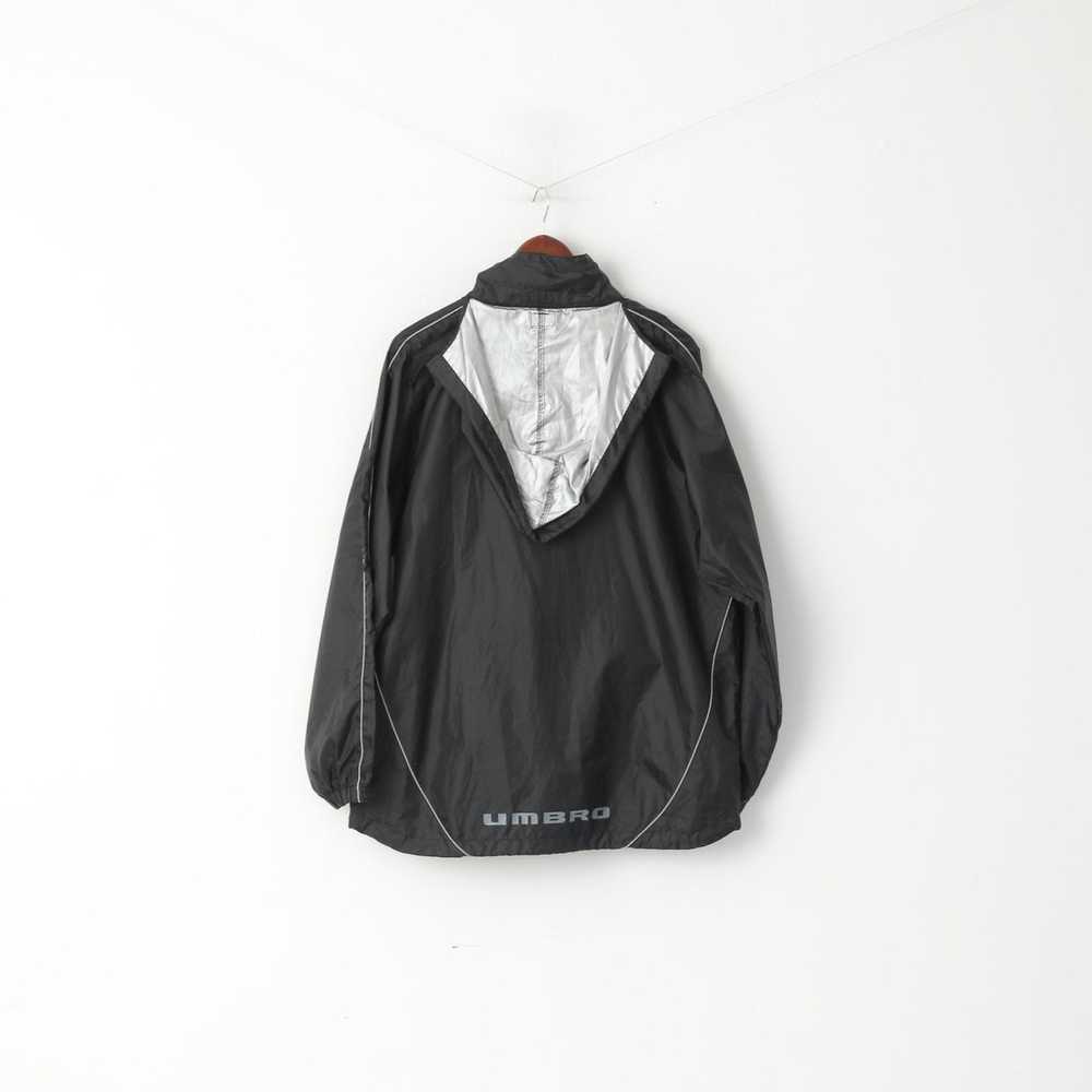 Umbro Umbro Men M Jacket Black Pullover Hooded Zi… - image 6