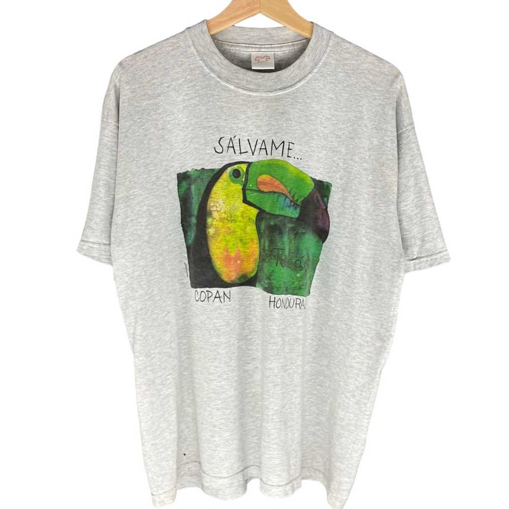 Vintage Vintage 90’s Tucán Nature Sálvame shirt - image 1