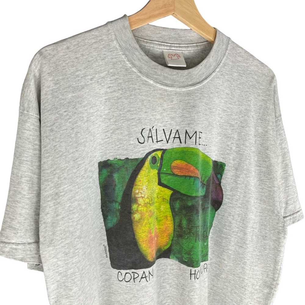 Vintage Vintage 90’s Tucán Nature Sálvame shirt - image 2