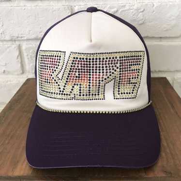 A BATHING APE KISS LOGO スワロフスキー　メッシュキャップ A BATHING APE® S/S 2006 Bape Swarovski Kiss Logo Trucker Hat