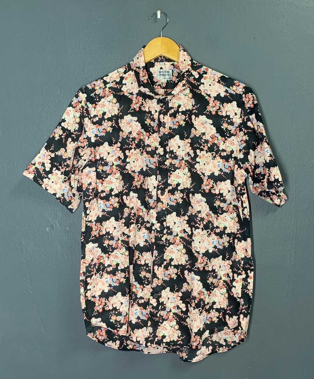 Hawaiian Shirt × Japanese Brand × Takeo Kikuchi T… - image 1
