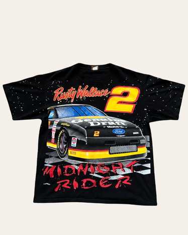 Nutmeg Rusty Wallace Race Car t-shirt - image 1