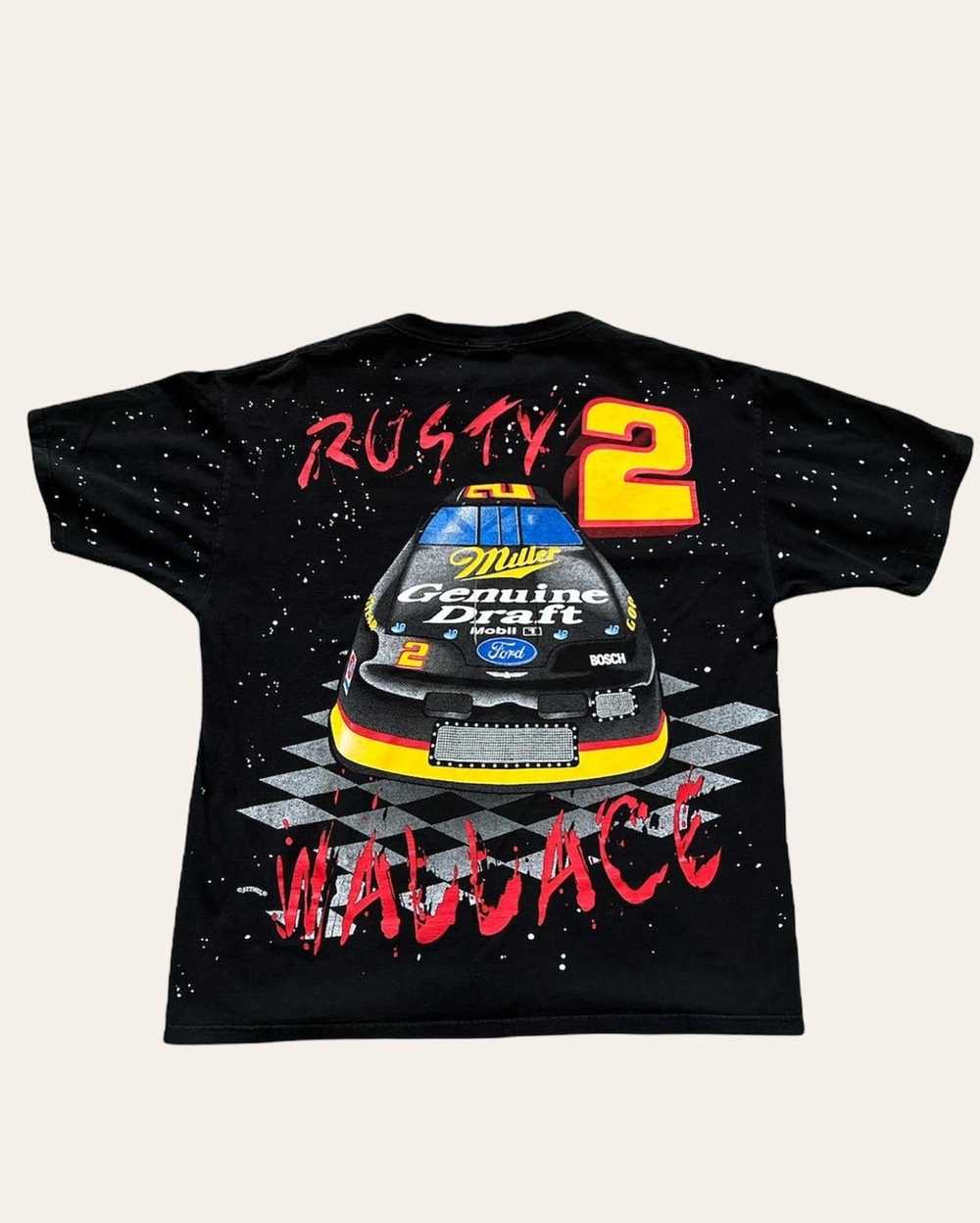 Nutmeg Rusty Wallace Race Car t-shirt - image 2
