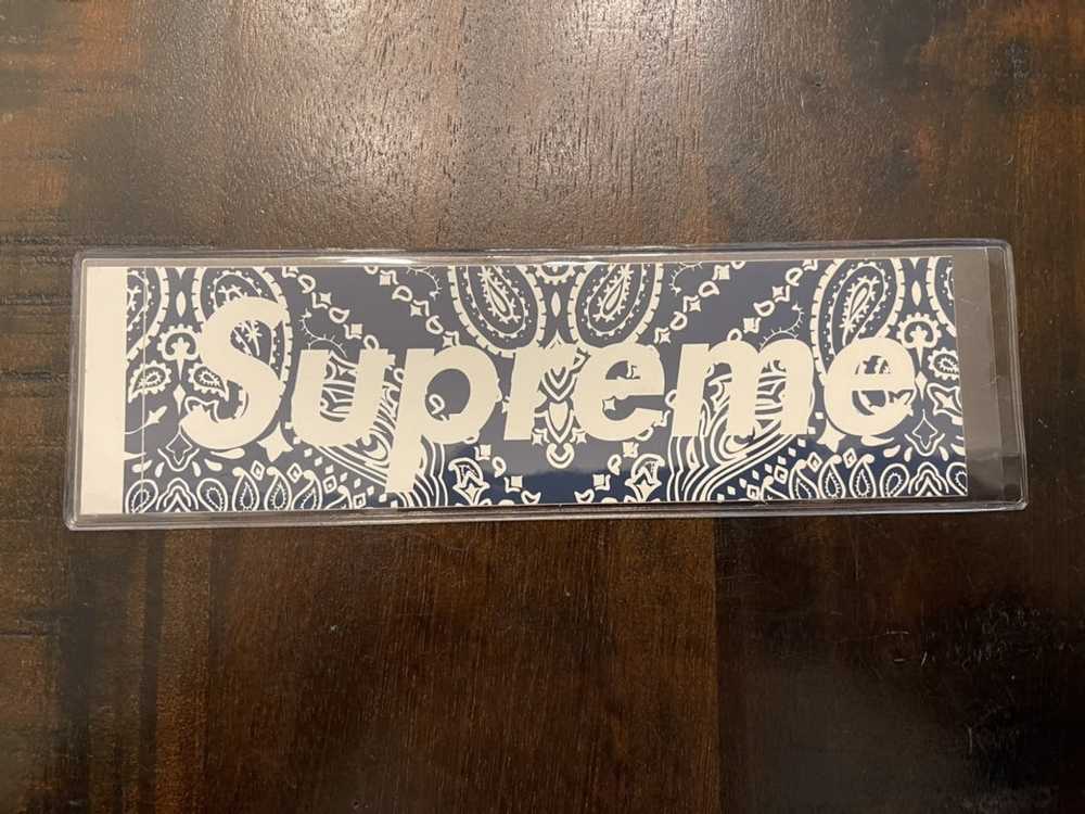 Bandana box logo sales sticker