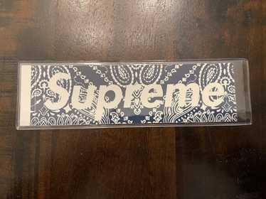 Supreme paisley box logo - Gem