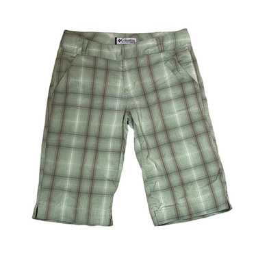 Columbia Columbia Bermuda Shorts 6 Green Plaid Co… - image 1