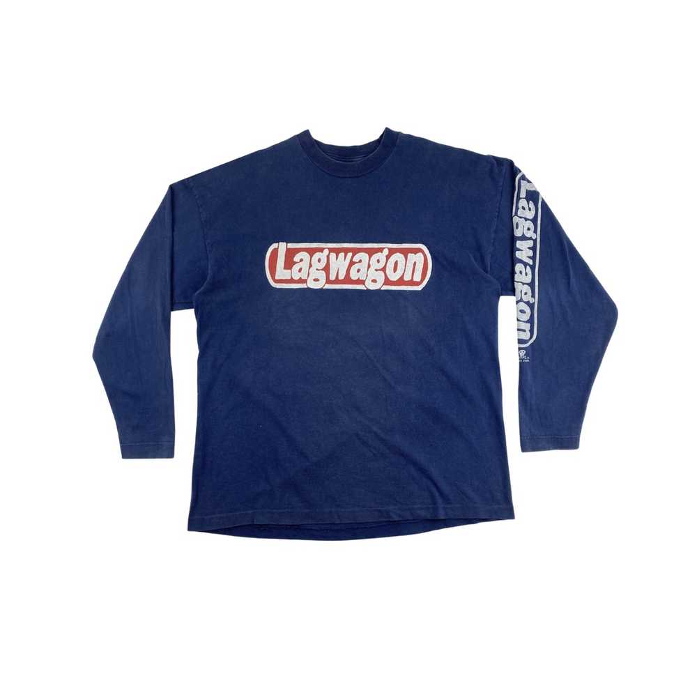 Band Tees × Vintage Lagwagon 1994 Euro Trash Tour Lon… Gem