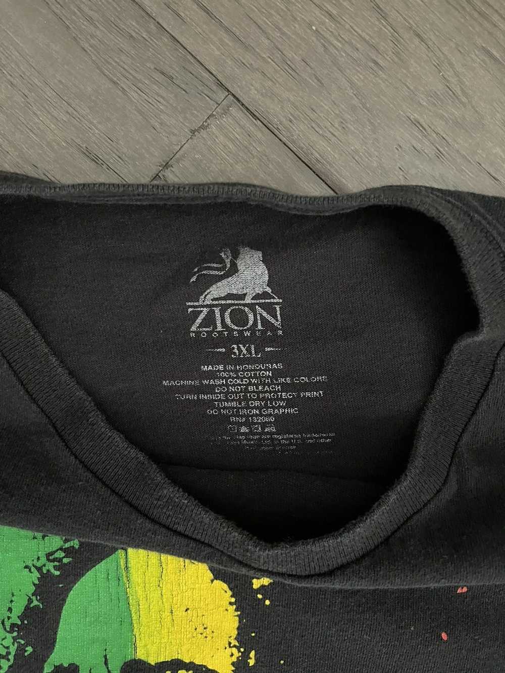 Vintage × Zion Rootswear Vintage Bob Marley shirt - image 4