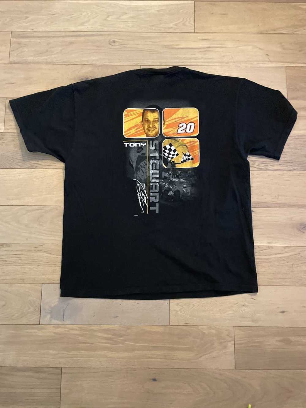 Winners Circle Tony Stewart face the race tee - image 2