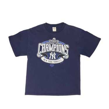 New York Yankees 2009 World Series Champions Long Sleeve Shirt MLB • Youth  XL