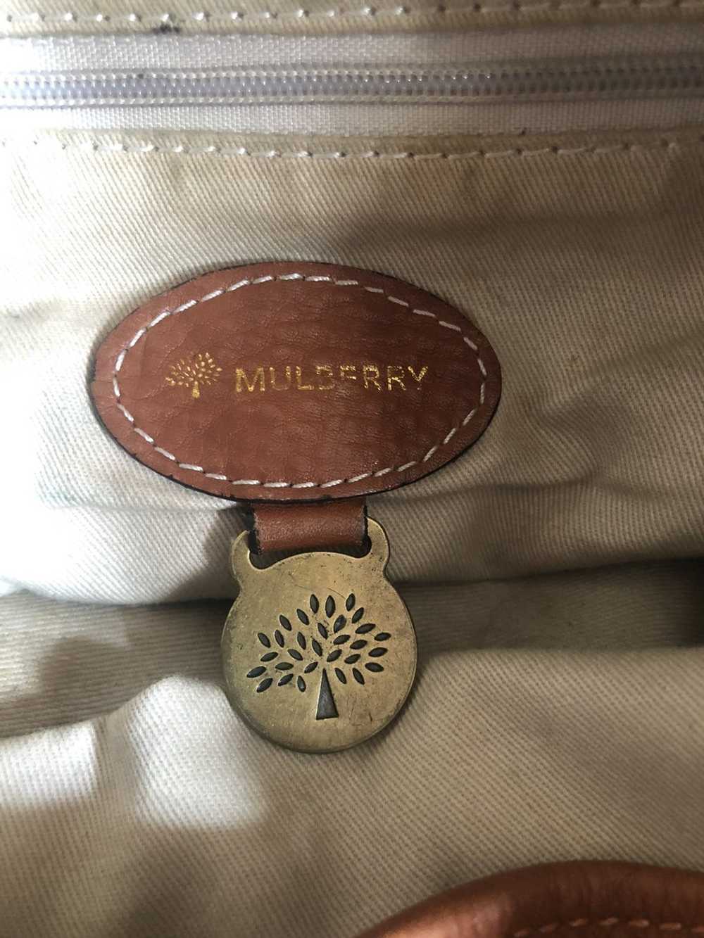 Mulberry Mulberry Mitzy brown leather handbag bag… - image 10