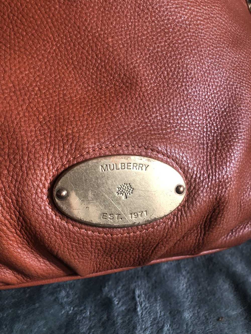 Mulberry Mulberry Mitzy brown leather handbag bag… - image 4