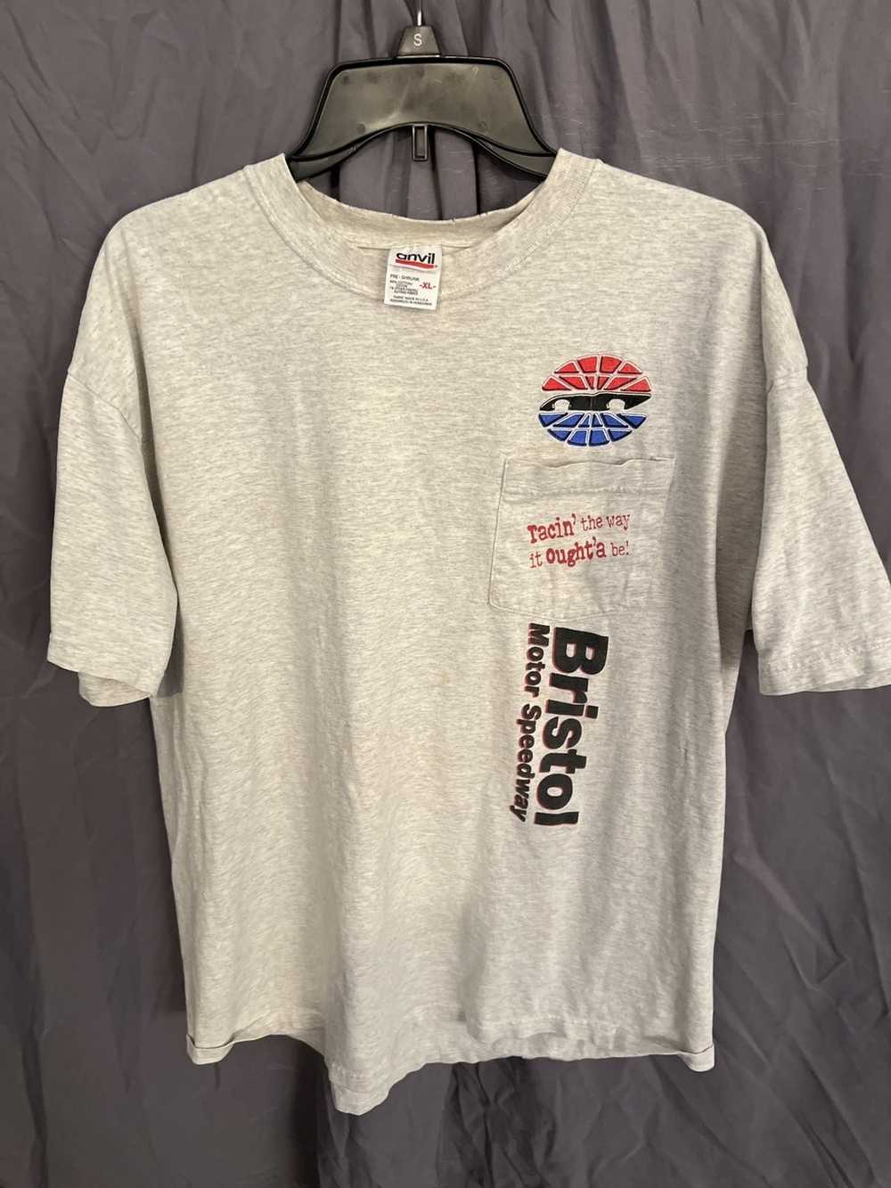 Racing Vintage bristol motor speedway graphic tee - image 2