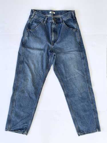 Uniqlo Cropped Baggy Mom Jeans - image 1