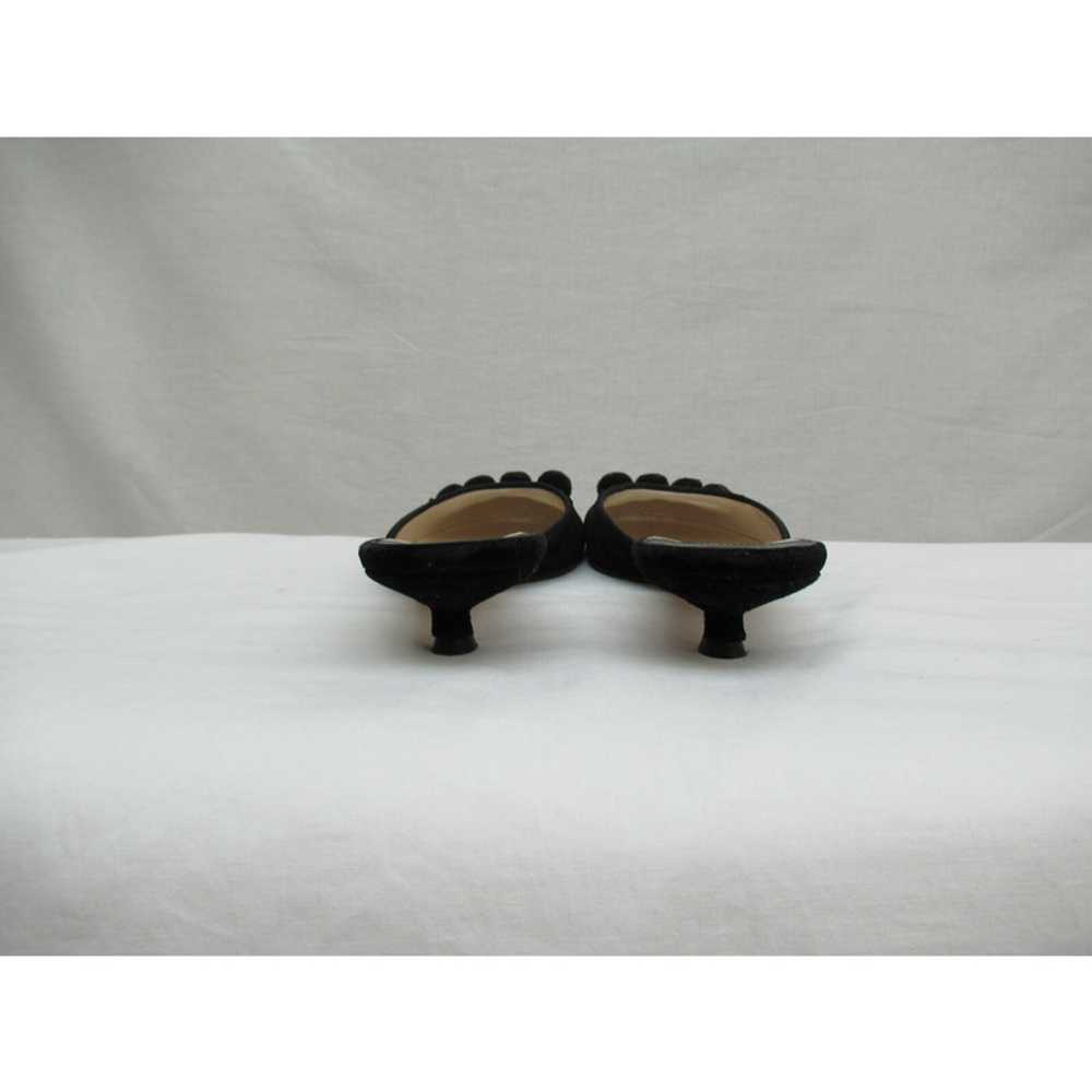 Christian Dior Slippers/Ballerinas Cotton in Black - image 3