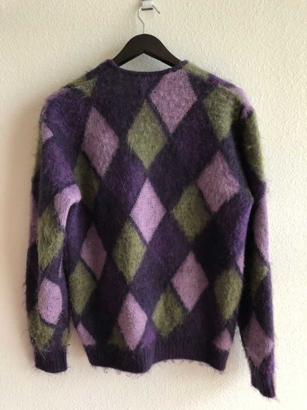 Needles Argyle Mohair Cardigan - image 2