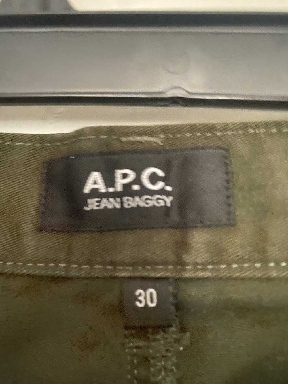 A.P.C. A.P.C. Green Baggy Jeans - image 4