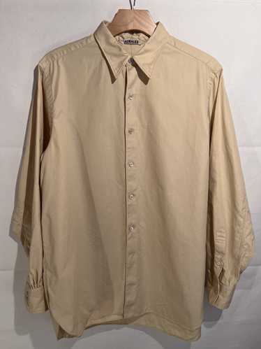 Auralee Finx Shuttle Oxford Shirt