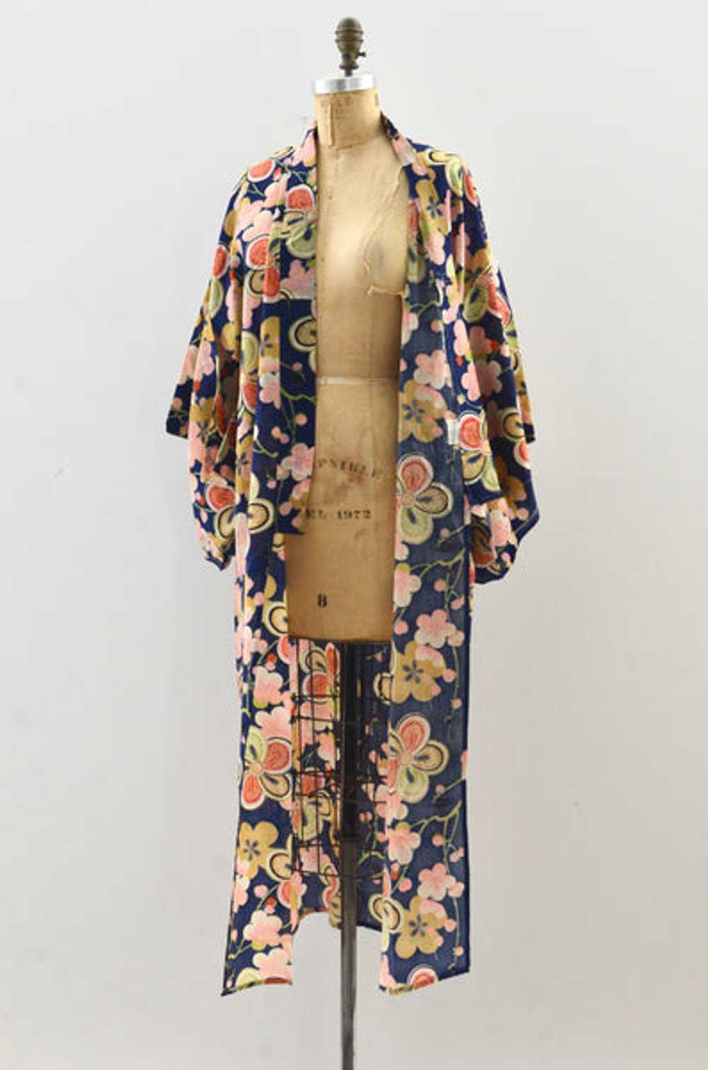 Old Floral Kimono - image 2