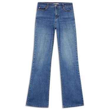 Long Inseam Dark Wash Jeans