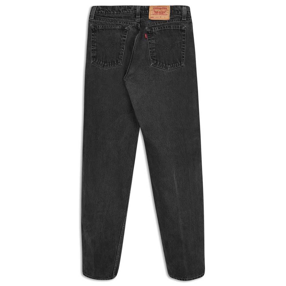 Vintage Levi's® 560® Loose Jeans - Black - image 2