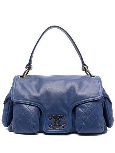CHANEL Pre-Owned 2009-2010 large diamond-quilted … - image 1