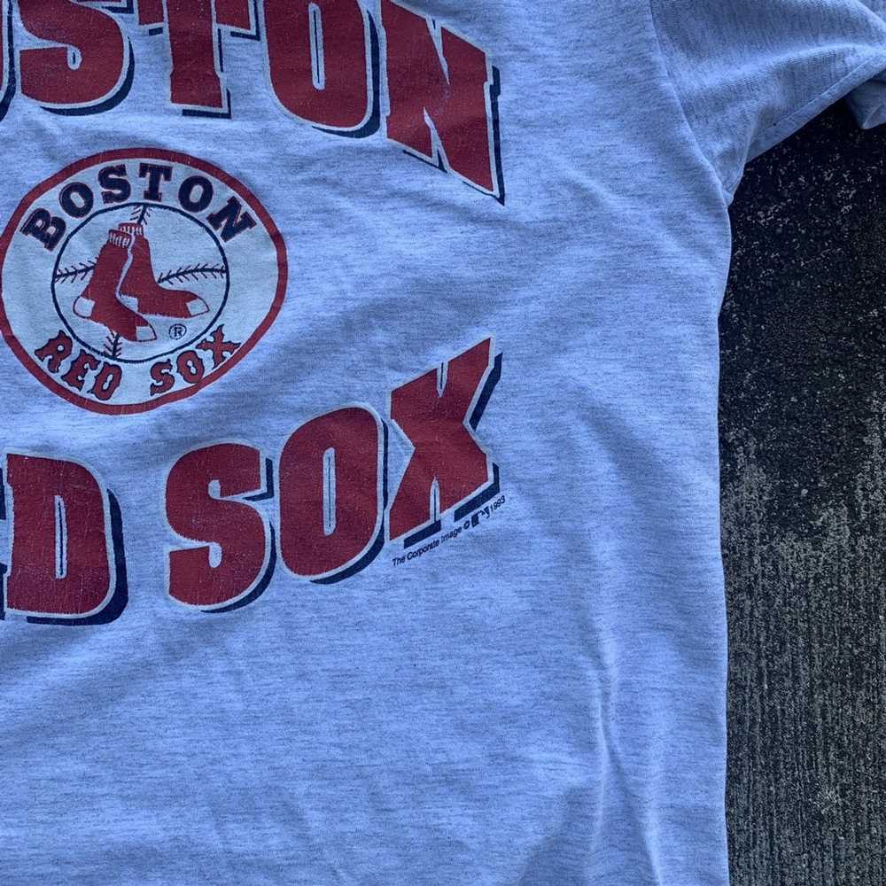 MLB × Vintage Vintage Boston Red Sox T shirt - image 2