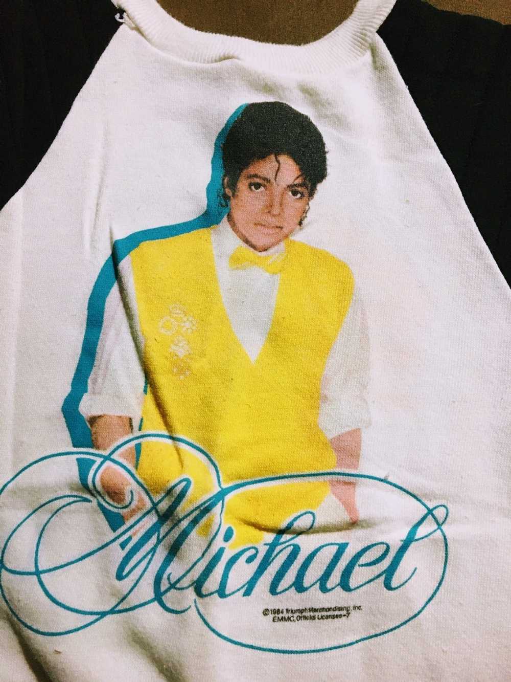 Vintage Michael Jackson Victory Concert T-Shirt Muscle Tee 1984 M – Black  Shag Vintage