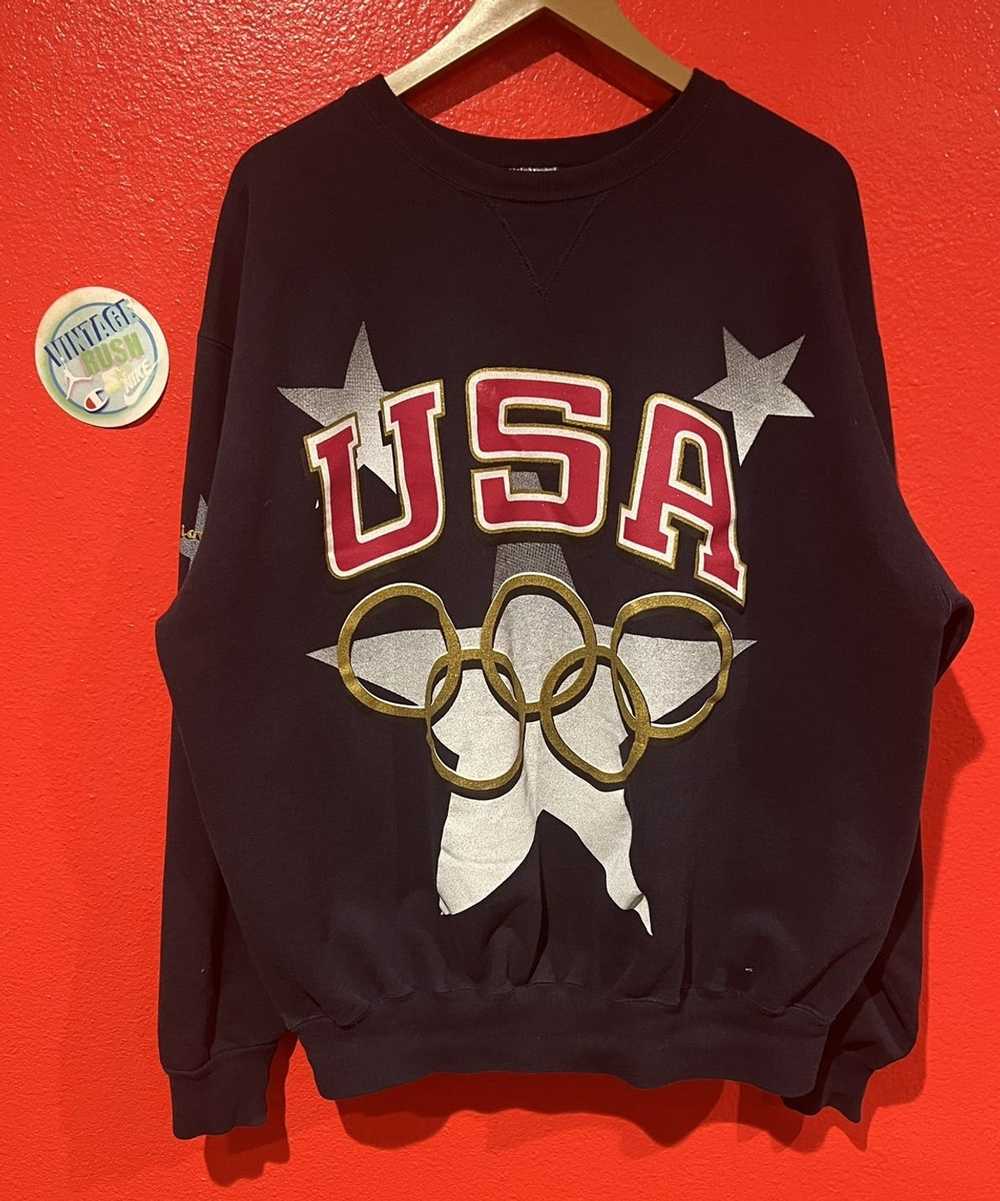 Champion 1996 team USA basketball sweater dream t… - image 1