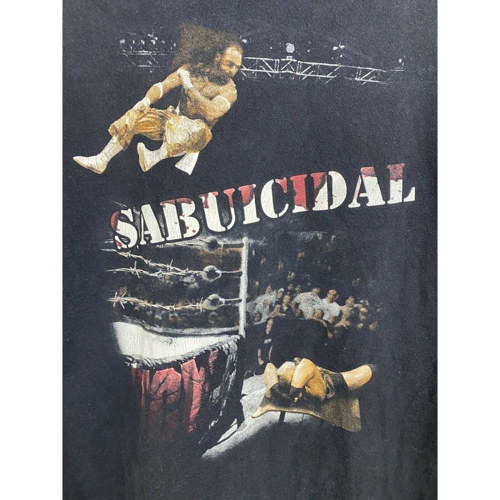 Vintage × Wwe × Wwf VTG Sabu Sabuicidal Wrestling… - image 3