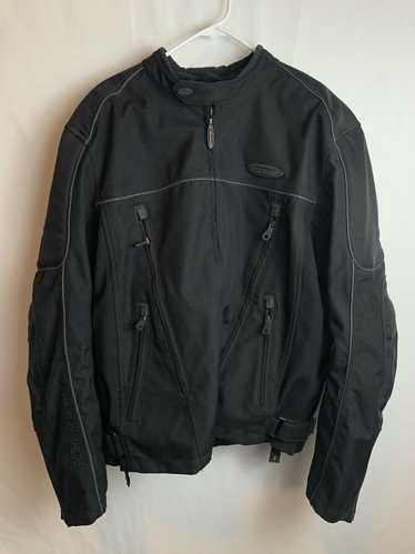 Mens Harley Davidson FXRG, Rare Tall Large Waterproof, Leather Jacket, New  Condition