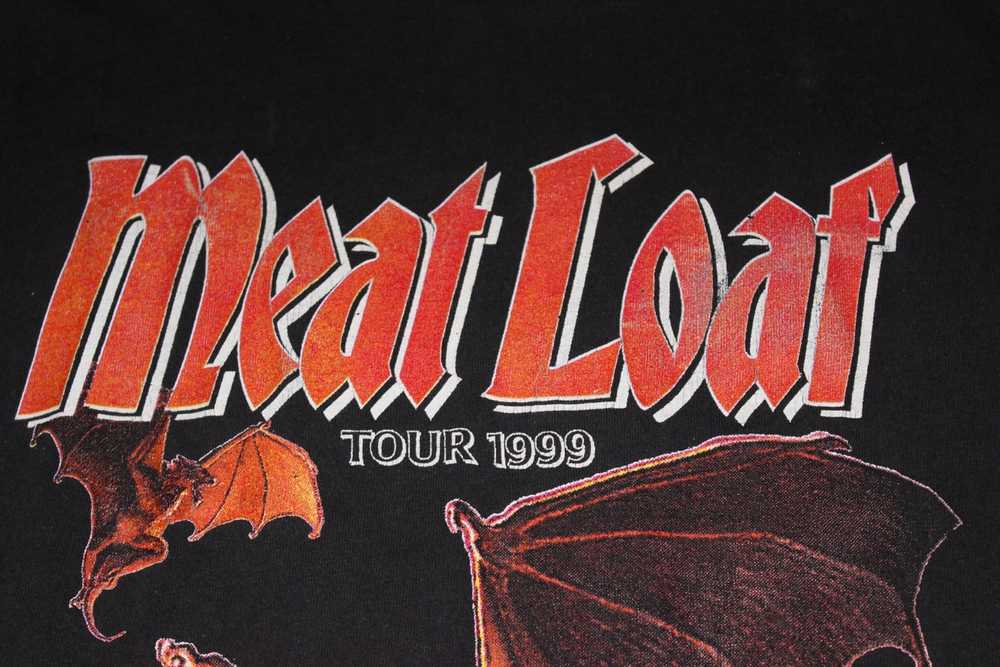 Band Tees × Rock T Shirt × Tour Tee 1999 Meat Loa… - image 4