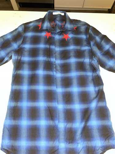 Givenchy Givenchy Plaid Blue Red Star - image 1