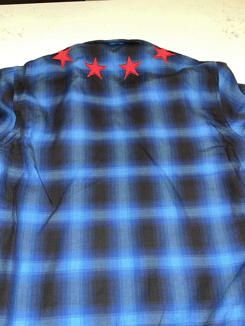 Givenchy Givenchy Plaid Blue Red Star - image 2