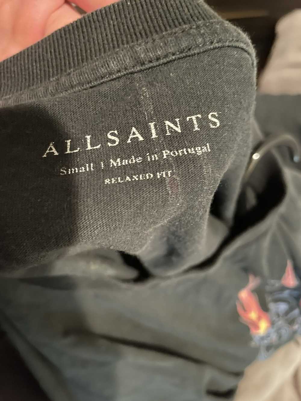 Allsaints AllSaints Scorpion/Skull long sleeve tee - image 4