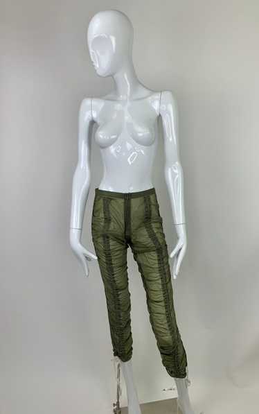 Norma Kamali OMO 80’s Khaki Parachute Trousers