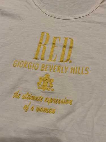 Vintage 1980s GIORGIO BEVERLY HILLS Heavy-duty Wheat-color 