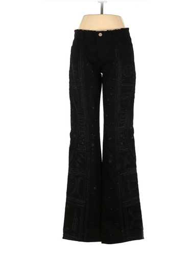 Roberto Cavalli Pattern embroidery Flare jeans
