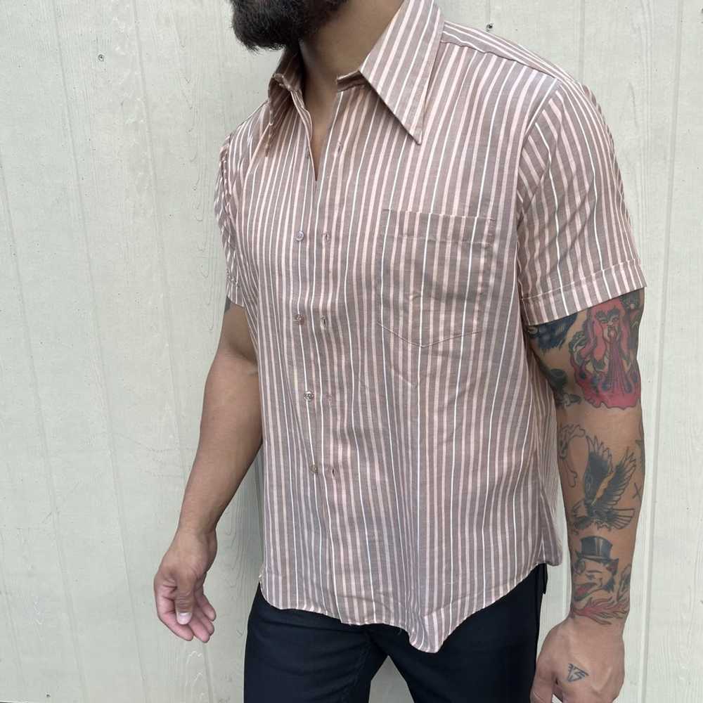 Vintage Vintage 70s Mambro SS Button Up Shirt - image 2