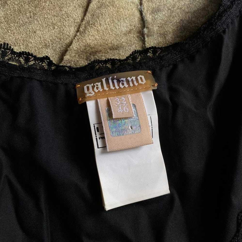 John Galliano × Vintage John Galliano silk beaded… - image 2